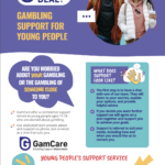 GamCare poster linked to the Big Deal website