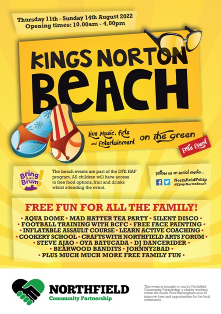 kings norton beach events